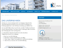 Tablet Screenshot of joerg-fey-hv.de